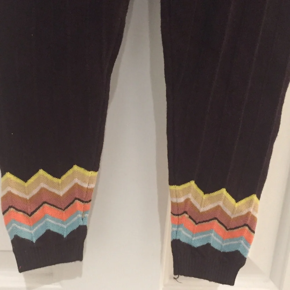 Missoni + Target Girl’s knit tights Brown Med - NWT